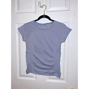 Z ZELLA Light Gray Fitted Top Breathable Active Sz M